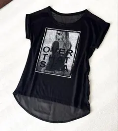 アベイル　Tシャツ　シースルー　L ブラックのサムネイル