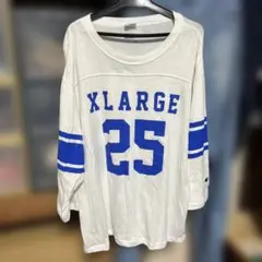 XLARGE Champion ナンバリング7分袖 フットボールT