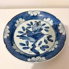 【美品】有田焼 青花 しん窯 花と人形 八方割 和食器 6寸皿 4枚セット 美品】有田焼 青花 しん窯 花と人形 八方割 和食器 6寸皿 2枚セット