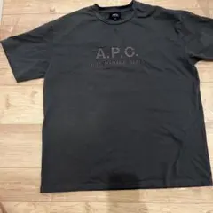 A.P.C. ロゴ Tシャツ ダークグレーMのサムネイル