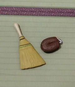 リーメント　ミニチュア　ミニほうきとたわし