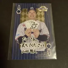 東京ヤクルトスワローズ 山田哲人 神宮グルメ トランプカード