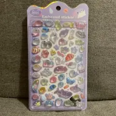 ☆在庫1点のみ☆ Nekoni Embossed sticker 海の生き物