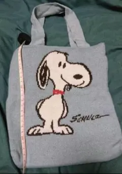 24時間限定値下げ スヌーピー ニット バッグ