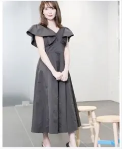 laubeblanc Belted Drape Dress - メルカリ