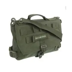BALENCIAGA アーミー メッセンジャーバッグ ショルダーバッグ カーキ