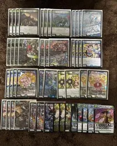 青緑ジャイアント アドバンス 微高レート デッキ パーツ スリーブ付き