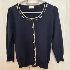 Mary Peary ネイビー カーディガンのサムネイル