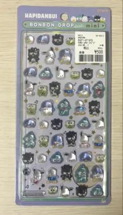 『正規品』ボンボンドロップシール サンリオミニ はぴだんぶい