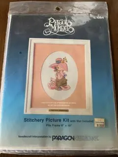 レア！1984年◆プレシャスモーメント◆刺繍キット◆