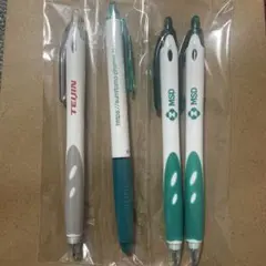 製薬会社ボールペン 4本