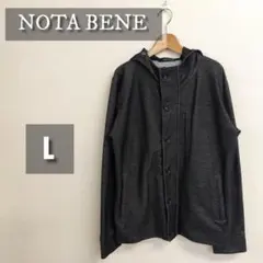 【美品】NOTA BENE ジャケット 重ね着しやすい 万能 メンズ Lのサムネイル