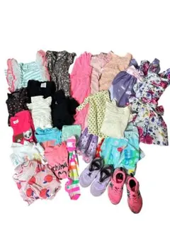 女の子　まとめ売り　110 tシャツ スニーカー