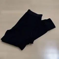 ユニクロ 極暖 ヒートテック コットン タイツ メンズ Mブラック