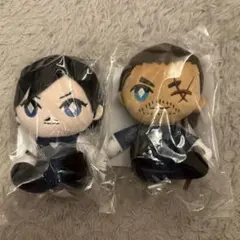 コナン セガラッキーくじ B賞 おすわりぬいぐるみ 諸伏高明 大和敢助 セット