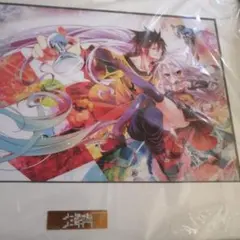 ノーゲーム・ノーライフ くじ引き堂 選べる複製原画 くうはく 『』 S賞 空白 ノーゲーム・ノーライフ TVアニメ10周年記念くじ | くじ引き堂