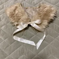 つけ襟　ファー