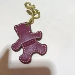 本物コーチのキーホルダー　本革のサムネイル