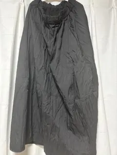 롱 스커트 블랙 0XL