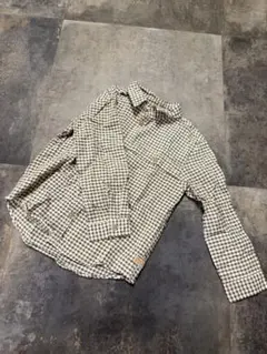 ZARA チェック柄長袖シャツ 110cm