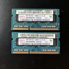 SK hynix ノートPC用メモリ 2GB 2枚セット 計4GB