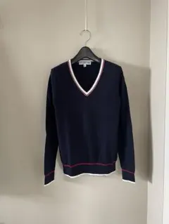 INES DE LA FRESSANGE ユニクロネイビー Vネック セーター