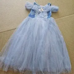 フォーマルドレス 110cm シンデレラ プリンセス ライトブルー