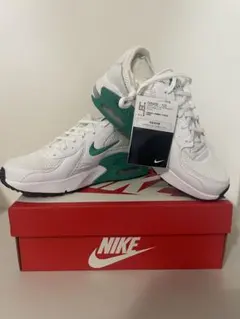 23.5㎝ ナイキ エアマックス エクシー ホワイト ネプチューン グリーン