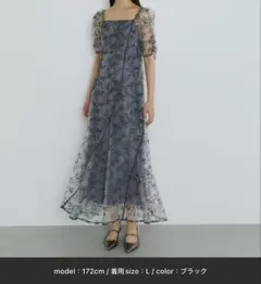 (1回着用)ANDRESD オケージョンドレス　結婚式ドレス　パーティードレス