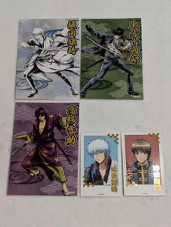 銀魂 キャラポップストア 特典ブロマイド C賞 銀時 土方 沖田 高杉 まとめ売