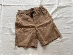 GRAMICCI グラミチ ペンキ柄 ベージュ ショートパンツ メンズ