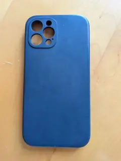 SURPHY　iPhone12ProMax　 ネイビー シリコンケース