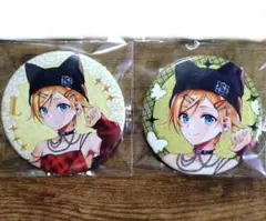 鏡音レン 缶バッジ 楽天コレクション ノーマル グリッター MEIKO 20th