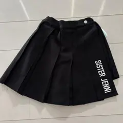 SISTER JENNI 黒プリーツスカート 130 内側にパンツ付き