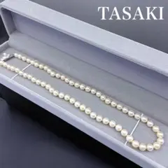 【極上】タサキ　アコヤ　本真珠　パール　ネックレス　シルバー