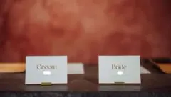 ウェルカムスペース ゴールドスタンド 結婚式 2個セット　テーブルナンバー 受付