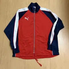 90s ヒットユニオン製 日本製 PUMA プーマ　トラックジャケット 刺繍ロゴ