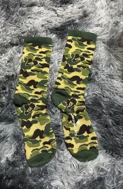 A BATHING APE SOCKS ハイソックスMサイズ