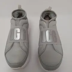 UGG アグ ニュートラ ロゴスニーカー スリッポン 厚底 グレー 22のサムネイル