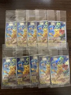 ピカチュウ スカーレット　プロモ　未開封　10枚セット