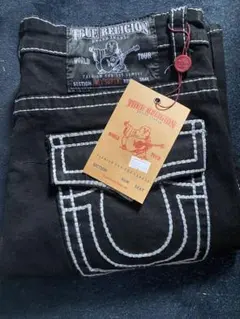 True Religion Joey Super T デニムパンツ ブラックのサムネイル