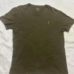 Polo Ralph Lauren VネックTシャツ Sサイズ ダークグレー