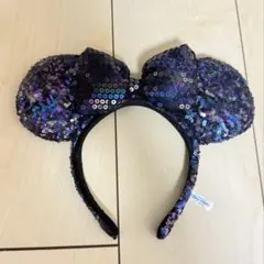 ディズニー　スパンコール　カチューシャ