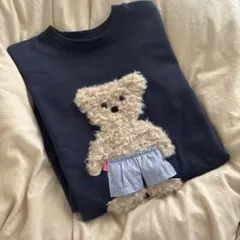 新品未使用POPPY Panty-Bear sweatshirt - メルカリ