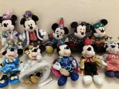 ミッキーマウス ミニーマウス　ぬいぐるみ 10体セット【訳あり】