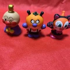 アンパンマン フィギュア 3体セット ゆび人形