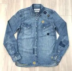 レミレリーフ デニムシャツ