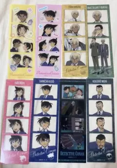 名探偵コナン キャラクリアフォト 安室透 工藤新一 服部平次 等8点セット