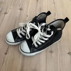 ALL STAR ブラック ハイカット スニーカー18センチ