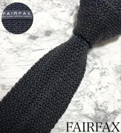 FAIRFAX ニットタイ ブラックのサムネイル